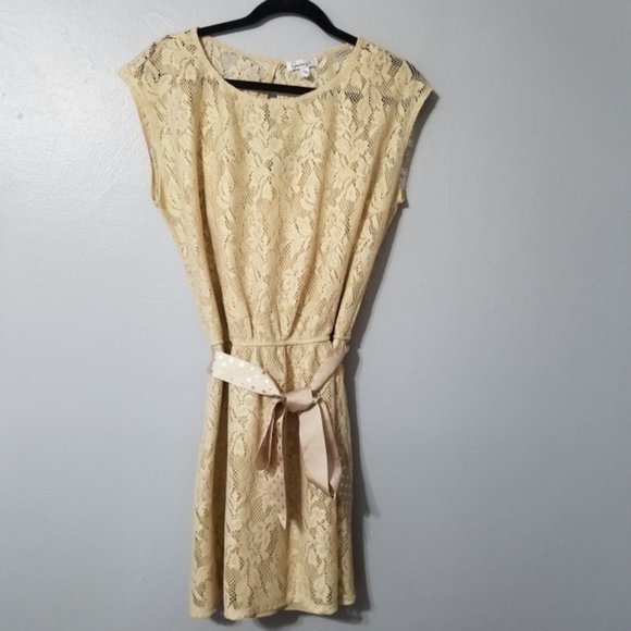 SPEECHLESS Junior Cream Lace NWOT Sheath Dress - Picture 1 of 6